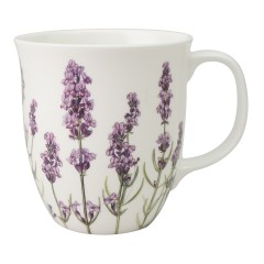 McIntosh Fine Bone China - Garden Collection  Java (or tea) Mug - Lavender or Iris